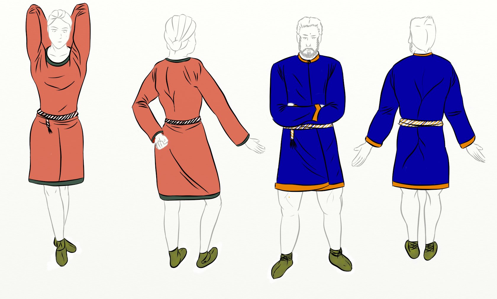 iron age clothing